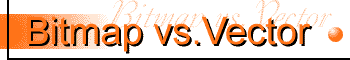 Bitmap vs Vector
